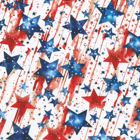 Shooting Stars White