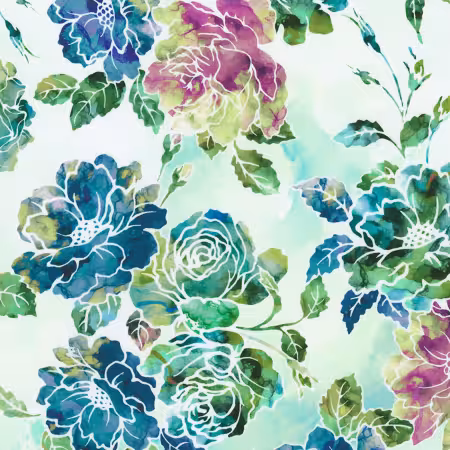 Roses Meadow Quilting Cotton