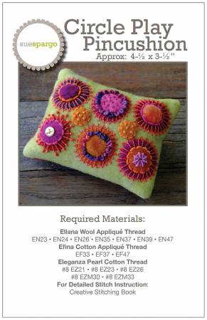 Circle Play Pincushion Pattern