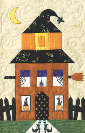Sew Spooky Block of the Month Block 3 Every Witch Way