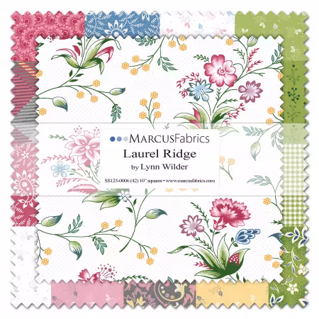 10in Squares Laurel Ridge, 42pcs, 6 bundles/pack