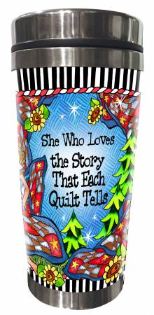 Quilt Story Stainless Steel Tumbler