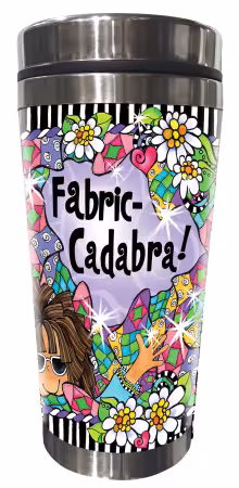Fabric Cadabra Stainless Steel Tumbler
