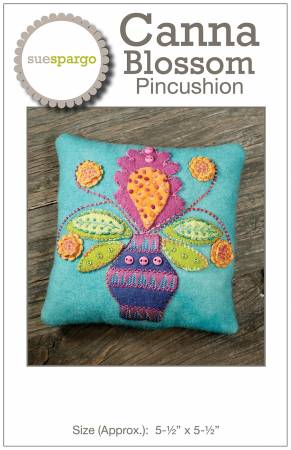 Canna Blossom Pincushion Pattern