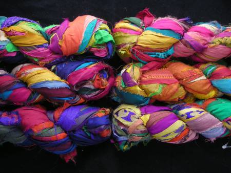 Recycled Silk Sari Ribbon 45-50yd