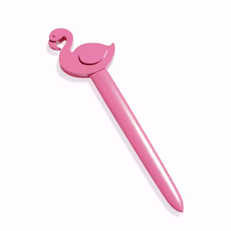 Flamingo Stiletto Turning Tool By Bev Mccullough