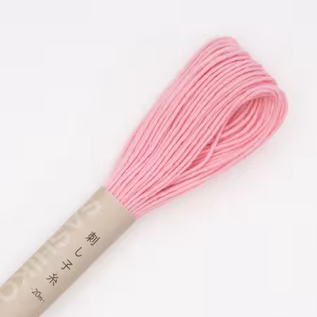 Olympus Sashiko Thread 22yd Orchid Pink