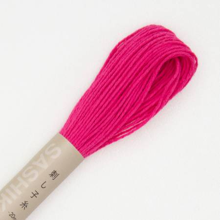 Olympus Sashiko Thread 22yd Hot Pink
