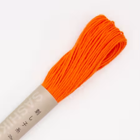 Olympus Sashiko Thread 22yd Orange