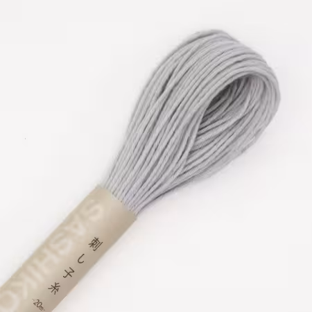 Olympus Sashiko Thread Small Skein 22yds Gray