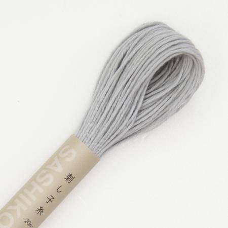 Olympus Sashiko Thread Small Skein 22yds Gray