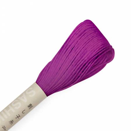 Olympus Sashiko Thread Small Skein 22yds Bright Purple