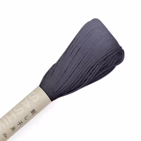 Olympus Sashiko Thread Small Skein 22yds Deep Gray