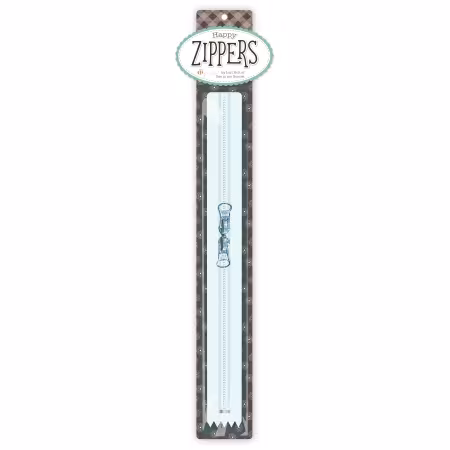 Lori Holt Happy Zippers 22in Cloud