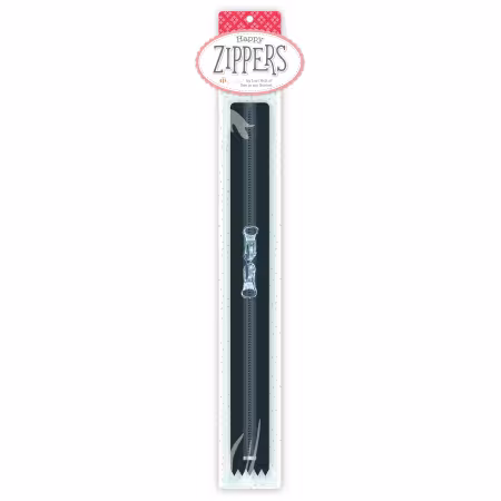 Lori Holt Happy Zippers 22in Black