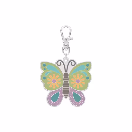 Lori Holt Enamel Happy Charm Butterfly