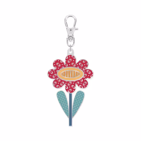 Lori Holt Enamel Happy Charm Flower