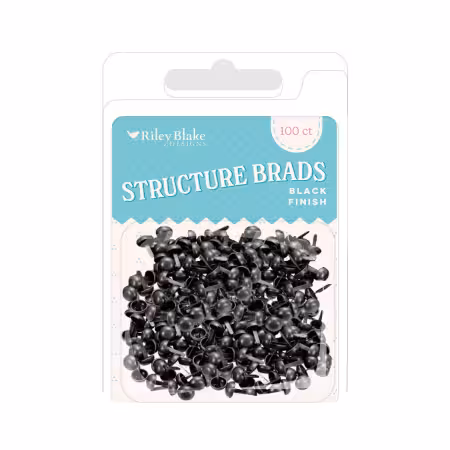 Riley Blake Designs Black Structure Brads