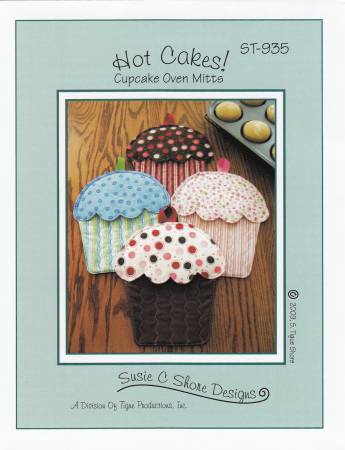 Hot Cakes! Cupcake Oven Mitts