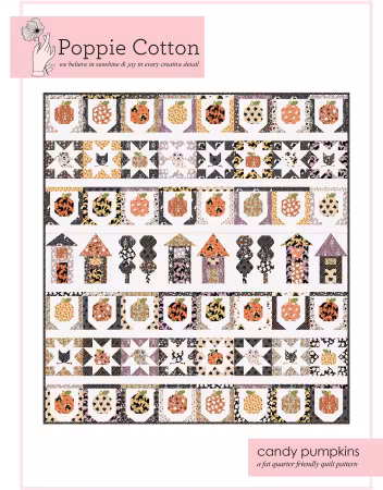 Quilt Pattern Sweet Tooth Candy Pumpkins