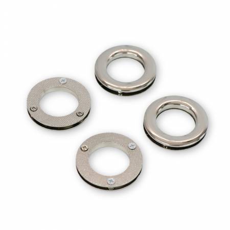 Four Screw Together Grommets 1 Nickel