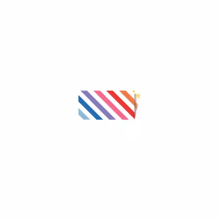 Riley Blake Designs Single-Fold Quilt Binding 1/8 Stripe Rainbow