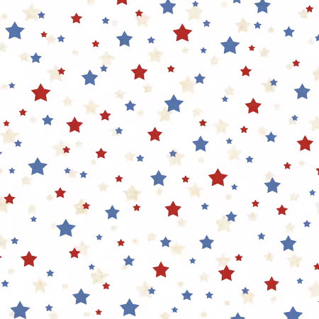 Star Spangled 108In Wideback Allover Americana Stars