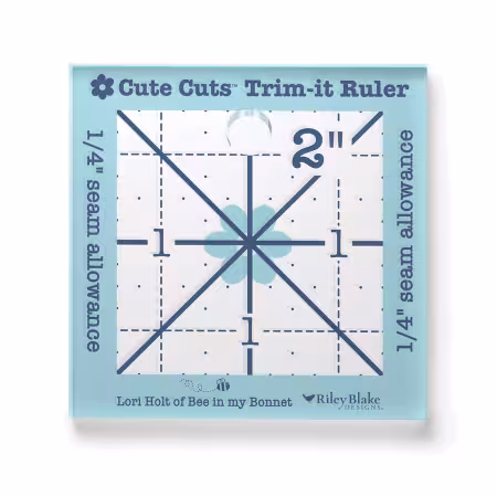 Lori Holt Cute Cuts Trim-it Ruler 2in x 2in