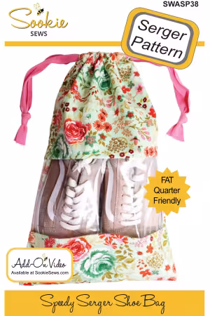 Speedy Serger Shoe Bag