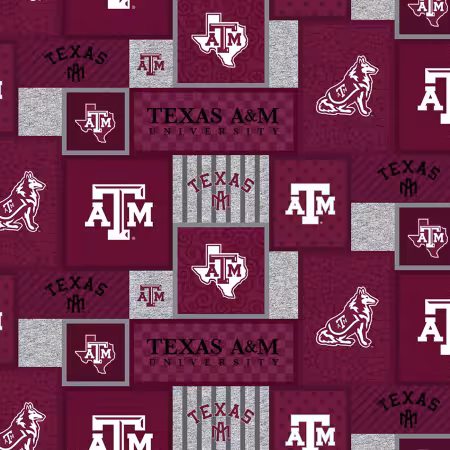 NCAA-Texas A&M Aggies College Patch Fleece