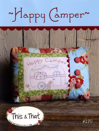 Happy Camper Pillow