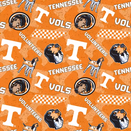 NCAA-Tennessee Volunteers Tone on Tone Cotton