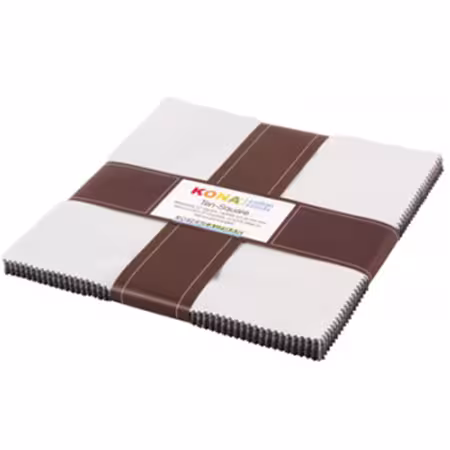 10in Squares Kona Cotton Gray Area 42pcs