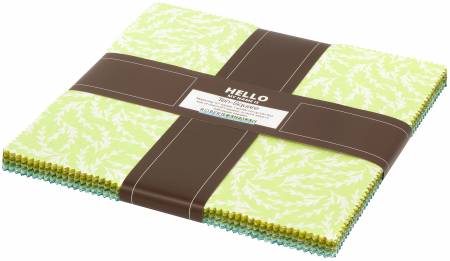 10in Squares Paintbox Meadow, 42pcs/bundle