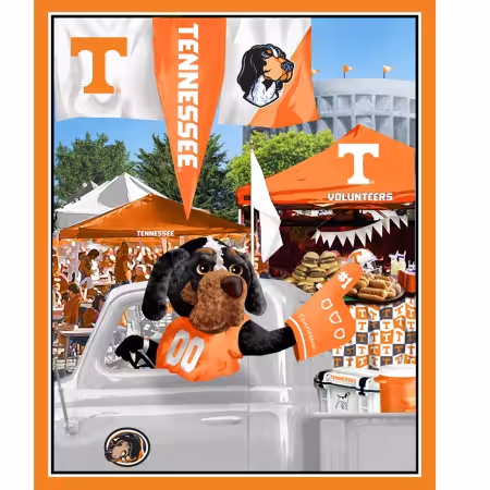 Tennessee Volunteers Tailgate Panel 36in x 44in Digitally Printed