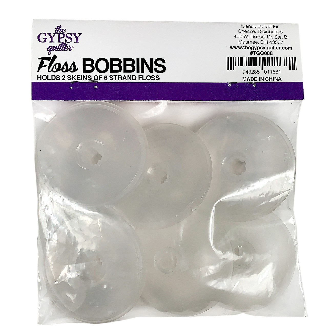 The Gypsy Quilter Bobbin Buddies - Pink - PER BOBBIN BUDDY