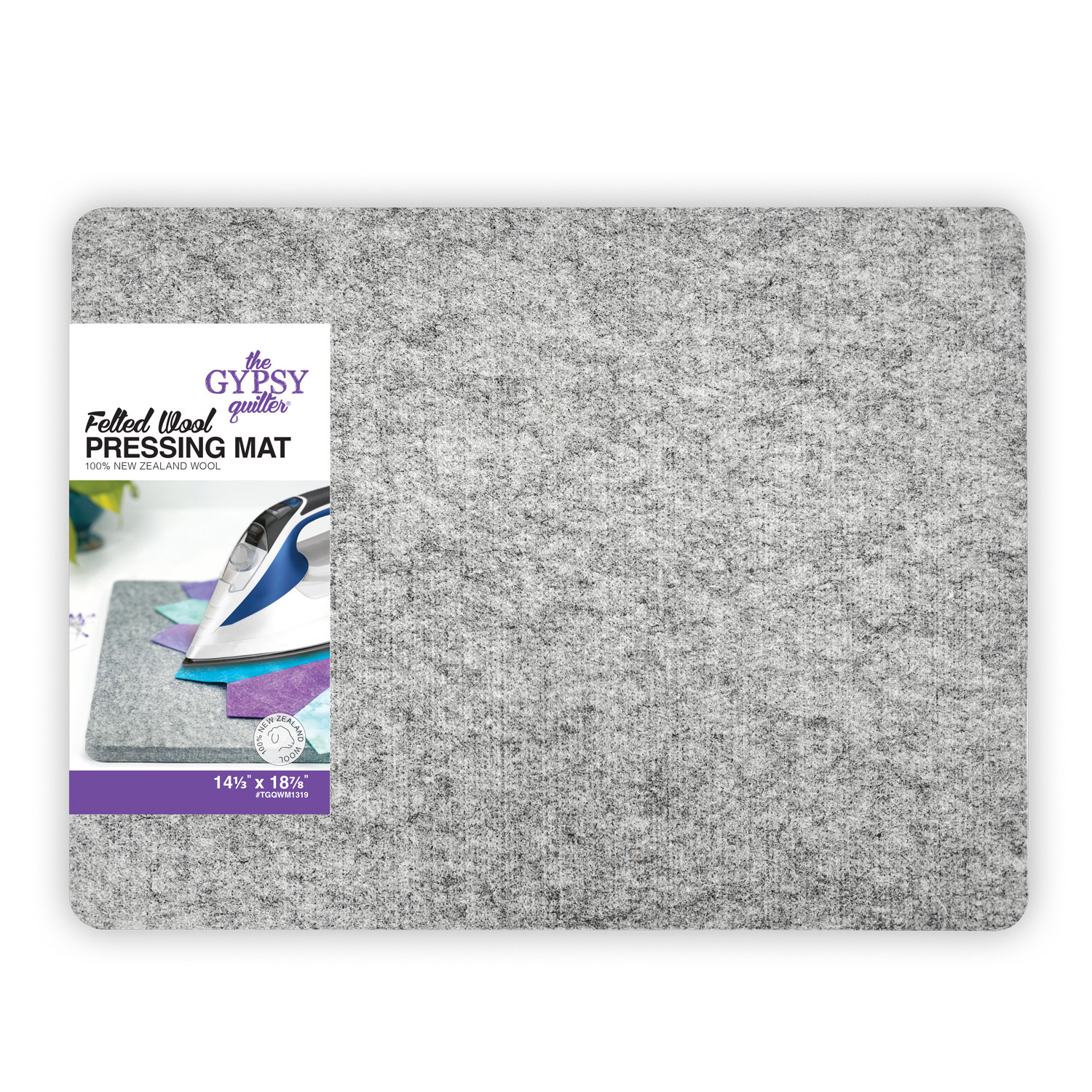 Precision Quilting Tools Wool Ironing Mat 9 x 9 in.