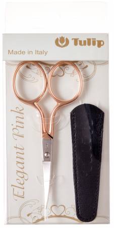 Pink Scissors with Curved Blades