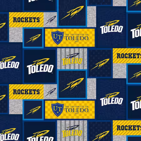 NCAA-Toledo Rockets College Patch Fleece
