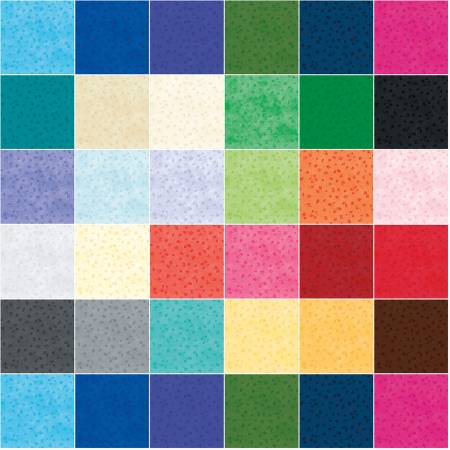 10in Squares Tranquility, 42pcs, 3 bundles/pack