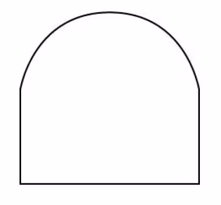 2in Scallop Template
