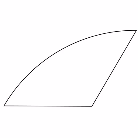 2in Six Pointed Star Wedge Template