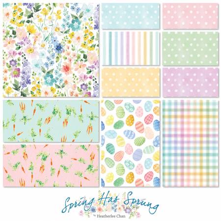 10in Squares, Spring Has Sprung, 42pcs, 4 bundles/pack