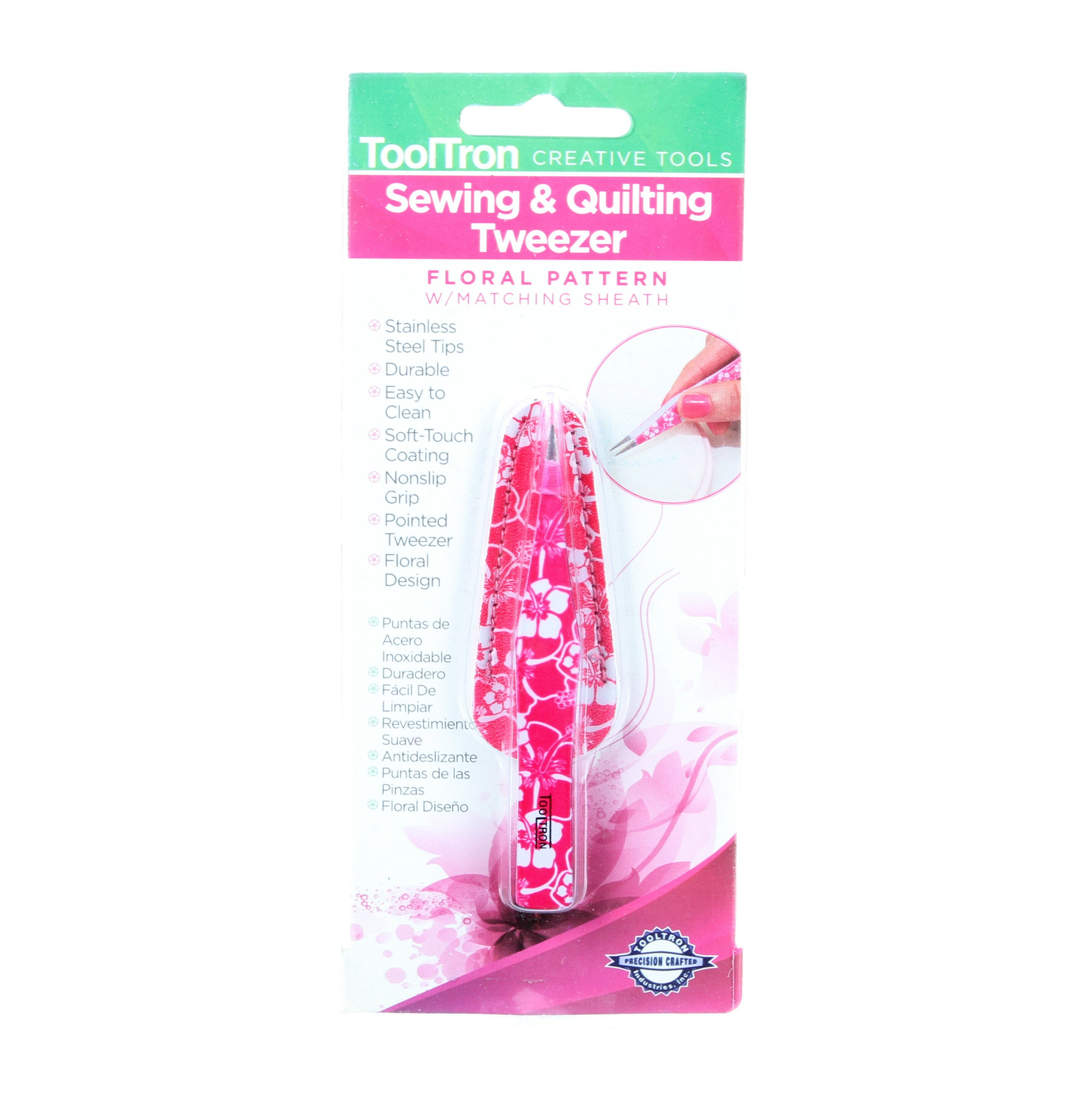 Sewing and Quilting Tweezers Floral