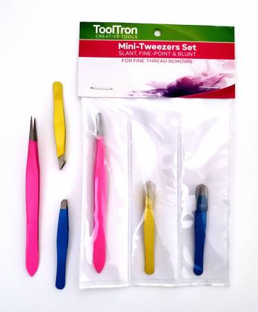 Mini Tweezers 3pc Set