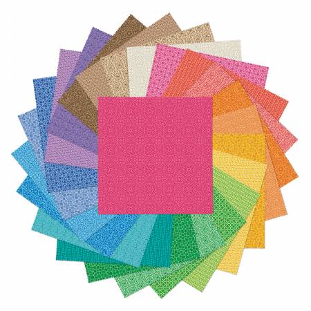 Transparency Watercolors 10in Squares, 42pcs/bundle