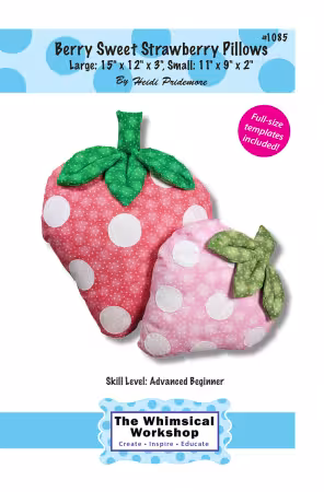 Berry Sweet Strawberry Pillows