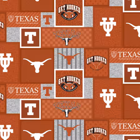 NCAA-Texas Longhorns College Patch Fleece