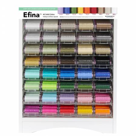 Efina 60wt Cotton Display