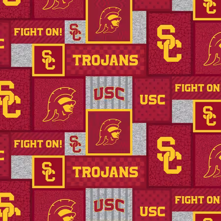 NCAA-USC Trojans College Patch Fleece